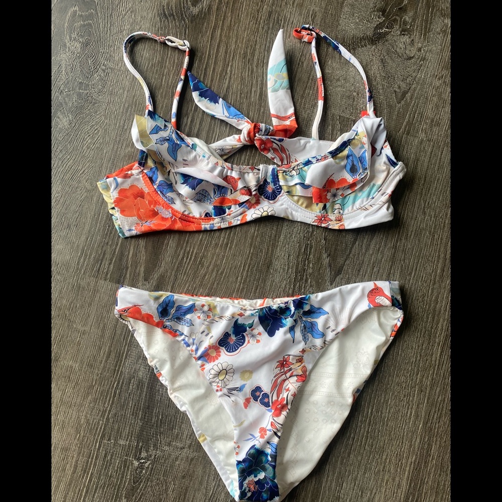 Womens Maaji Happy Thoughts Ruffle Bikini medium